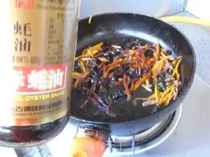Make Salted ham noodles step 8