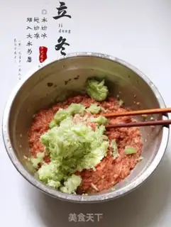 Make Pork dumplings step 7