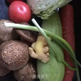 Make ♪ Little Moe-Ear fried the vegetables ♪ step 0