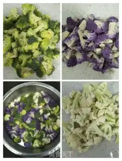 Make Three flowers step 1