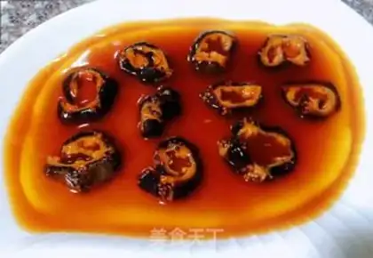 Make Sea cucumber steamed eggs step 8