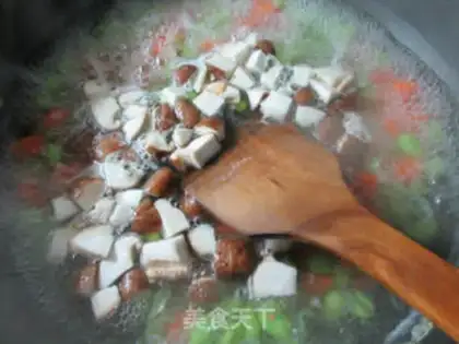 Make Scrambled beans step 3