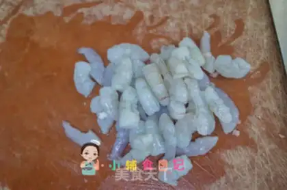 Make Three fresh dumplings step 6