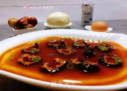 Make Sea cucumber steamed eggs step 12