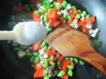 Make Scrambled beans step 5