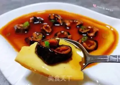 Make Sea cucumber steamed eggs step 13