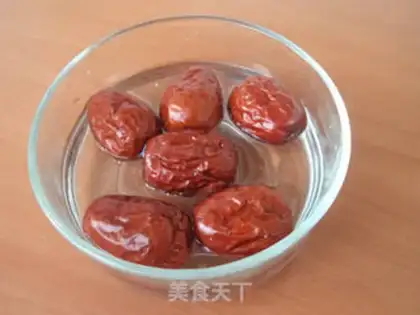 Make Red bean date soy sauce step 2
