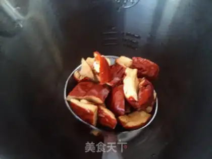 Make Red bean date soy sauce step 4