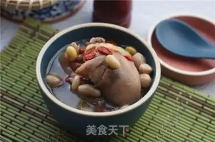 Make Two bean peanut stew pig hoof step 11
