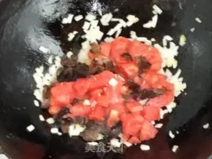 Make Tomato noodles step 4