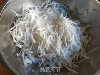Make Fried radish step 0