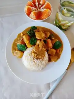 Make Chicken curry potatoes step 7