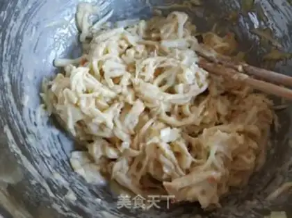 Make Fried radish step 3