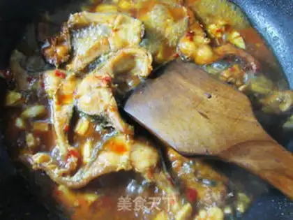 Make Spicy black fish step 6
