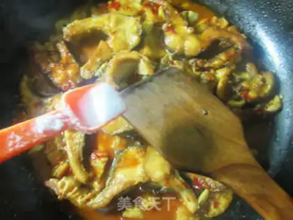 Make Spicy black fish step 7