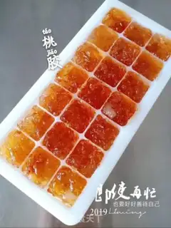 Make Peach glue milk step 2