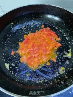 Make Tomato fried eggs step 4