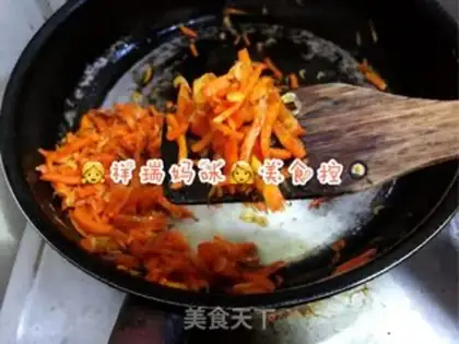 Make Carrot shrimp noodles step 4