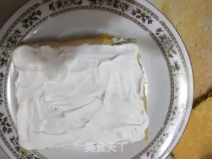 Make A flower cake step 4