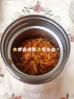Make Carrot shrimp noodles step 5
