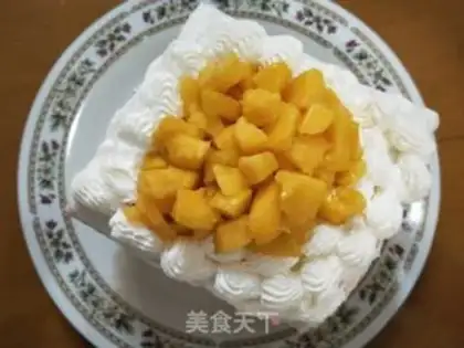 Make A flower cake step 8