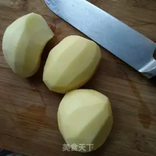 Make Potato chicken leg step 3