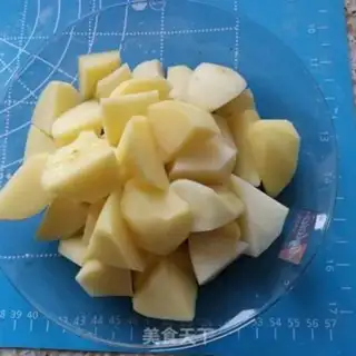 Make Potato chicken leg step 4
