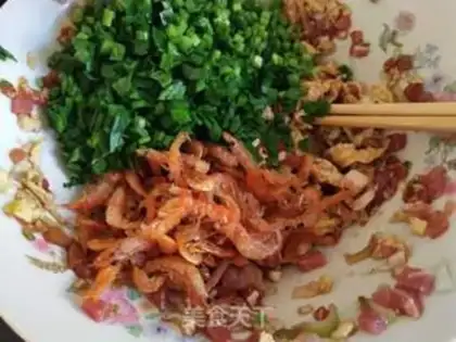 Make ♪ A twig of prawns ♪ step 1