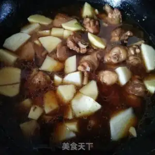Make Potato chicken leg step 9