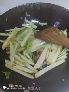 Make Celery with potatoes step 5