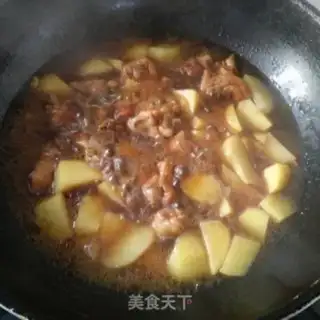 Make Potato chicken leg step 10