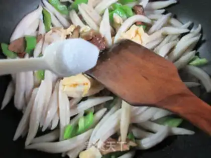 Make Duck egg ox hep pepper pasta step 5