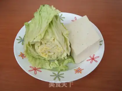 Make Bean tofu soup step 0