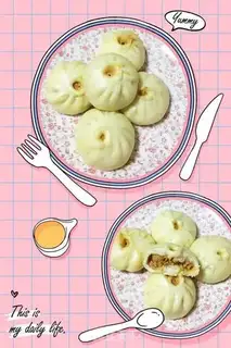 Make A cabbage bun step 13