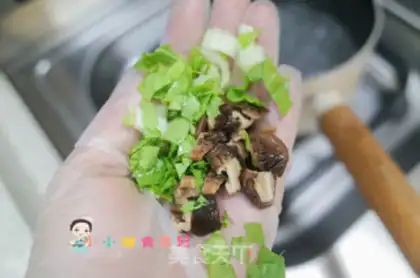 Make Cod intestinal mushroom pellets step 2
