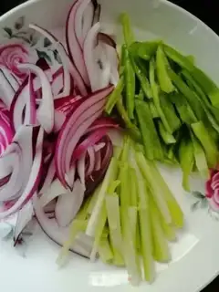 Make Spicy squid step 3