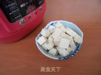 Make Bean tofu soup step 3