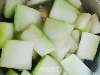 Make Sea-belt melon bone soup step 7