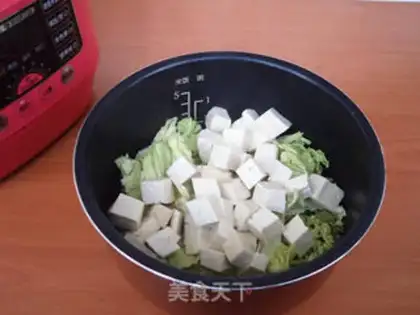 Make Bean tofu soup step 4