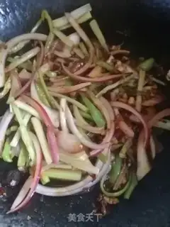 Make Spicy squid step 5