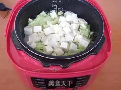 Make Bean tofu soup step 5