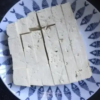 Make Tofu from the bass stew step 1