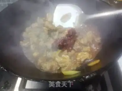 Make Spicy beef step 2
