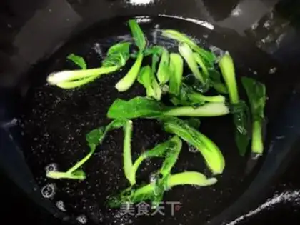 Make A green egg noodles step 3