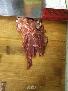 Make Garlic fried meat step 1