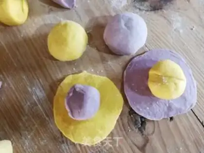 Make Pumpkin potato buns step 5