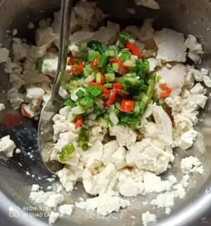 Make Tofu onions step 5