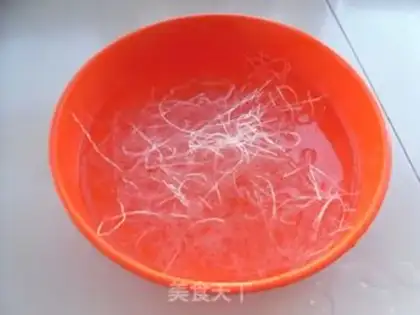 Make Garlic fan sap step 2