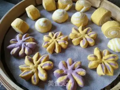 Make Pumpkin potato buns step 8