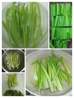Make Celery sprouts step 1